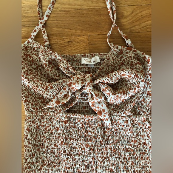 Blush J Smocked Ruffle Hem Dress - Picture 3 of 5